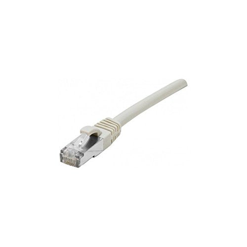 Cordon RJ45 catégorie 5e F/UTP snagless gris - 0,15 m