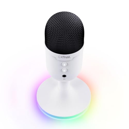 TRUST Microphone streaming YUNIX - White