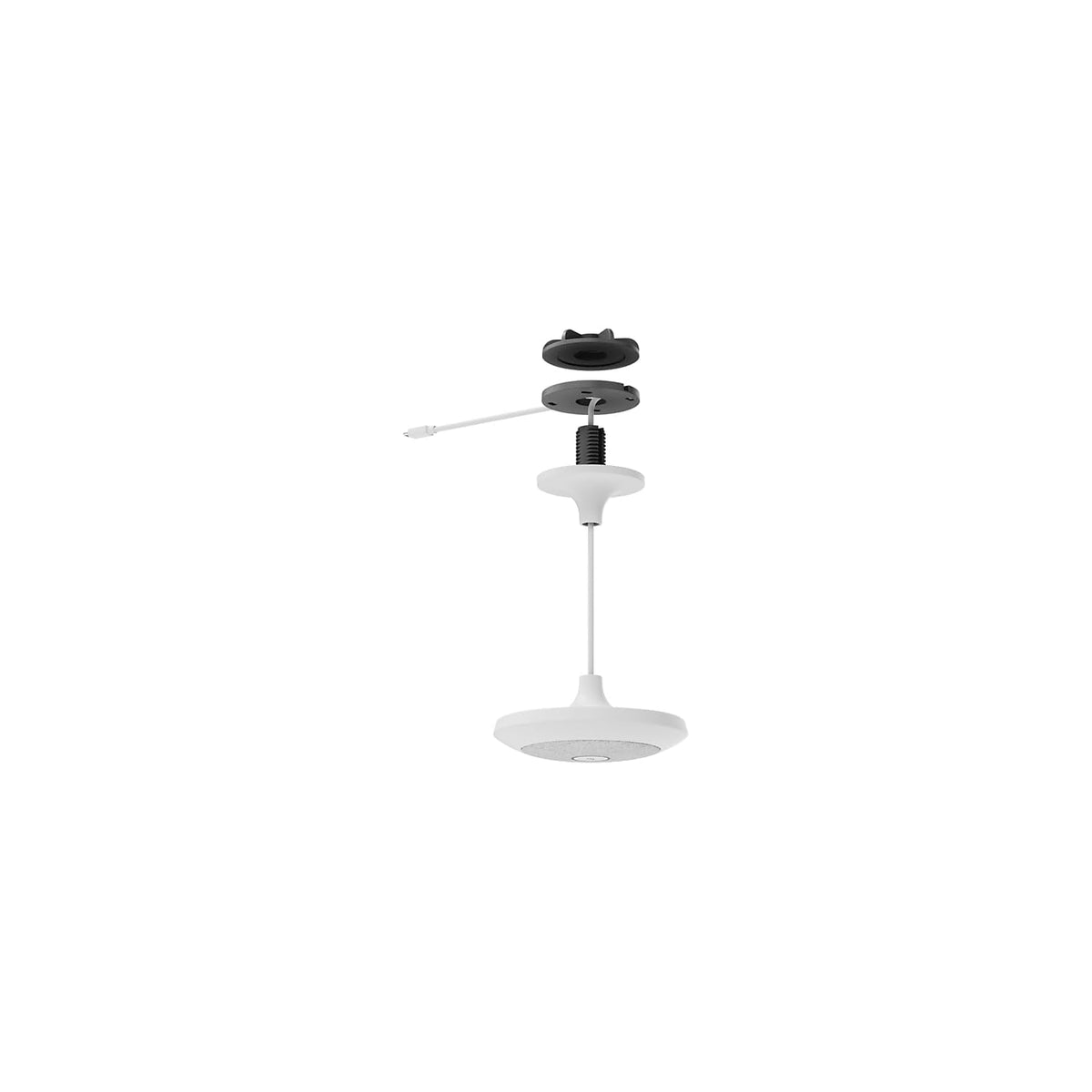 LOGITECH Mounting kit ceiling mount mic holder for microphone white ceiling mountable pendant for Rally Mic Pod