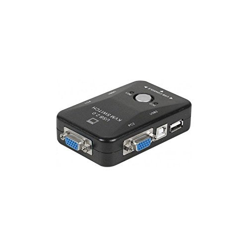 Mini kvm switch vga/usb 2 ports