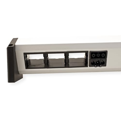 BACHMANN Bandeau modulaire DESK 1 3 prises + 3 emplacements