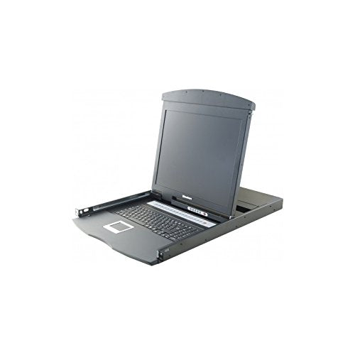 DEXLAN WorkStation LCD 19" Dual-Rail KVM 16 Ports VGA/USB +câbles