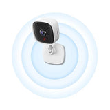 TP-LINK Tapo C100 Home Security WiFi Camera Day/Night view 1080p Full HD resolution Micro SD card storageUp to 128GB H.264 Video