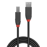 LINDY Câble USB 2.0 type A vers B Anthra Line 10m