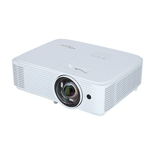 Optoma H117ST Projecteur a focale courte 3800 ANSI lumens DLP WXGA (1280x800) Compatibilité 3D Blanc