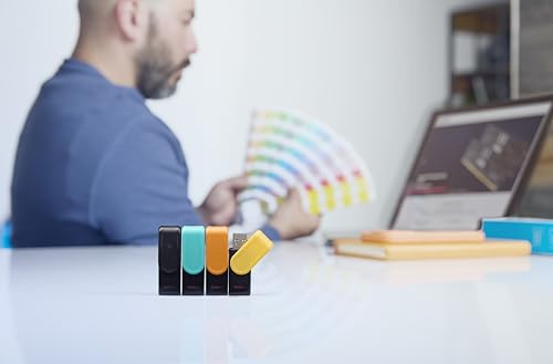 KINGSTON 128Go Portable USB 3.2 Gen 1 DataTraveler Exodia S Black/Turquoise