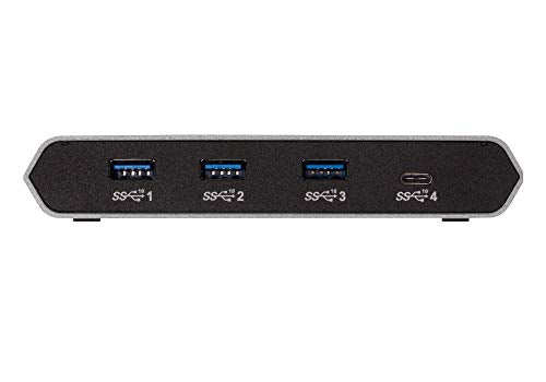 ATEN US3342 commutateur écran, clavier et souris Argent