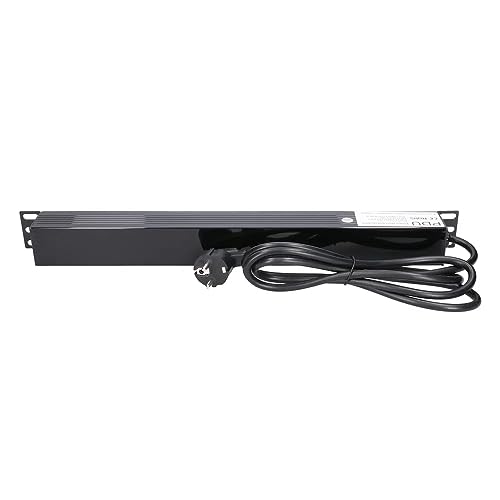 "Extralink 19\"" 1U 7 SOCKET EU TYPE POWER PDU WITH SWITCH PDU 7-EU Bloc d'alimentation"