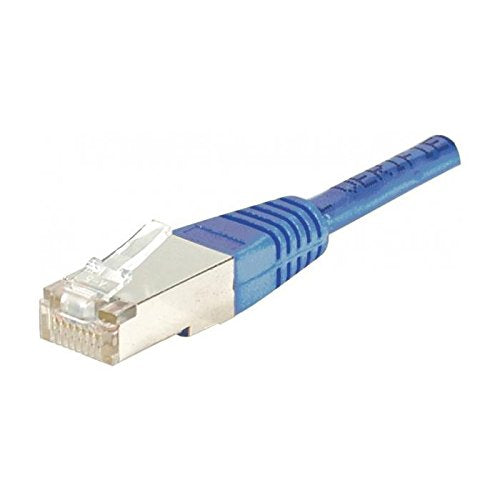 Cordon RJ45 catégorie 6 F/UTP bleu CCA - 10 m