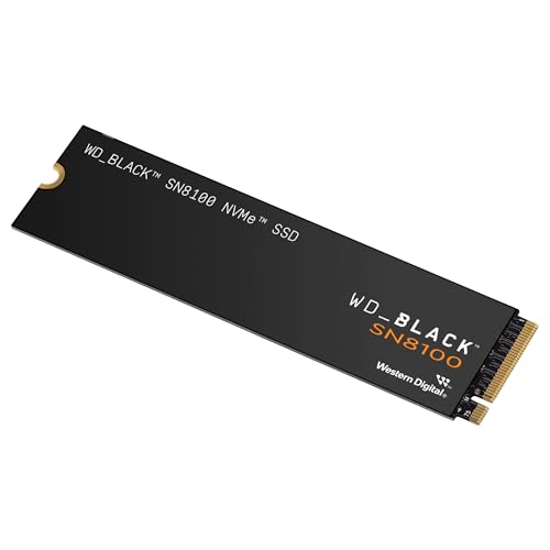 WD Black 1To SN8100 PCIe 5.0x4 NVMe M.2 SSD POWERED BY SANDISK