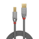 LINDY 3m USB 2.0 Type A/B Cable Cromo Line 480Mbit/s