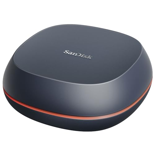 SANDISK Desk Drive 4To USB Type-C Desktop External SSD up to 1000Mo/s High-capacity Solid State Drive