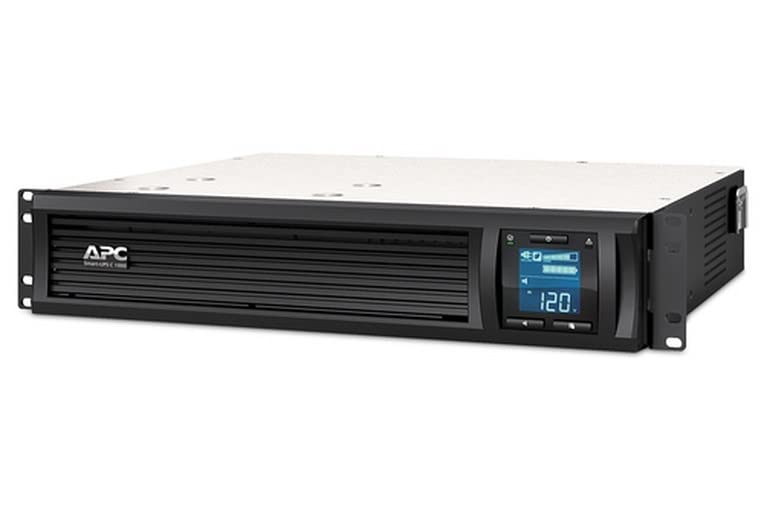 APC Smart-UPS C UPS rack-mountable AC 230V 600Watt 1000VA USB serial output connectors 4 2U Black with APC SmartConnect