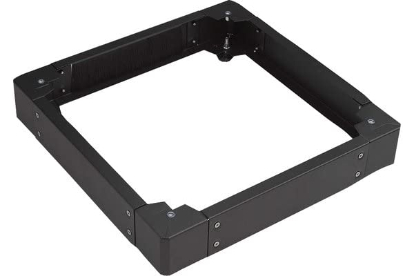 EKIVALAN Kit réhausseur baie 600x800   de 10cm avec 1 balai, noir