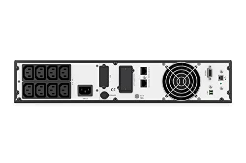 Digitus DN-170094 alimentation d'énergie non interruptible Double-conversion (en ligne) 1,5 kVA 8 sortie(s) CA