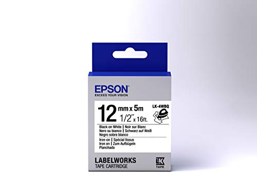 EPSON LK-4WBQ Thermocollant Noir/Blanc