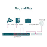 TP-LINK TL-SL1226P Switch 24p 10/100 PoE+ & 2Giga & 2 SFP