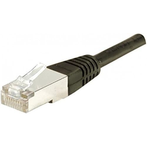 Cordon RJ45 CAT 6 S/FTP noir - 1 m