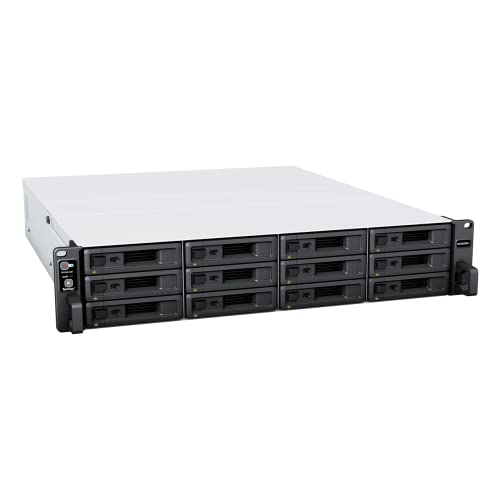SYNOLOGY RS2423RP+ 12-BAY Rackstation AMD Ryzen Embedded V1780B QUAD CORE 8Go RAM HDD/SSD Only