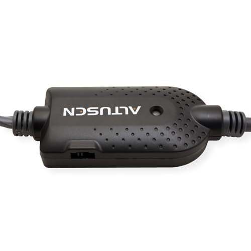 ATEN KA7970-AX câble kvm Noir, Bleu, Métallique