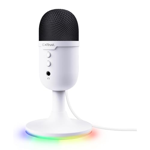 TRUST Microphone streaming YUNIX - White