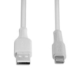 LINDY USB to Lightning Cable White 2m Apple MFi Licensed product