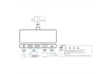 ATEN UH3238 Mini Dock USB-C HDMI Audio 2x USB-A USB-C 92W