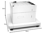 HP LaserJet Bac 550 feuilles + Bac Haute Capacite 2 000 feuilles + Support