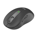 LOGITECH Signature M650 for Business Mouse optical 5 buttons wireless Bluetooth 2.4 GHz Bolt USB receiver graphite