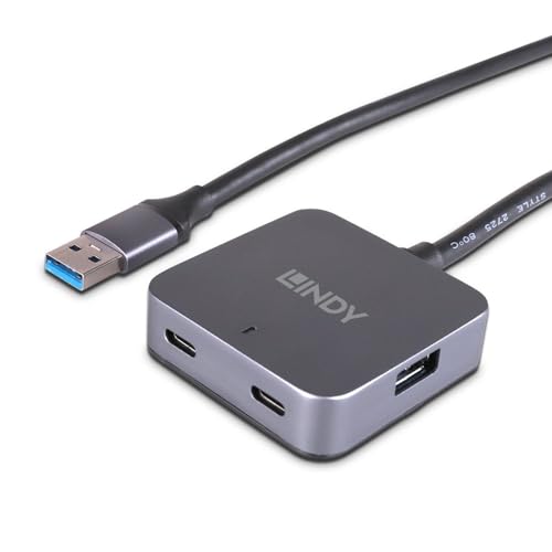 LINDY 5m USB 3.0 Hub 4 Ports