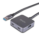 LINDY 10m USB 3.0 Hub 4 Ports