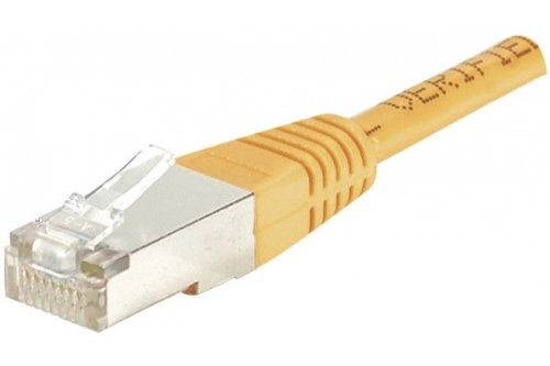 Cordon RJ45 catégorie 6 F/UTP orange - 20 m