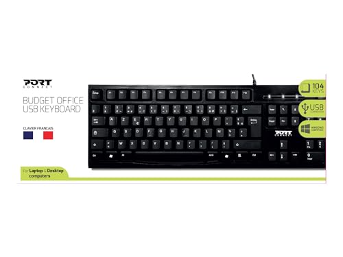 PORT DESIGNS KEYBOARD OFFICE BUDGET BULK - FR