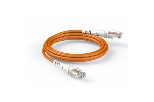 THEPATCHCORD Cordon RJ45 CAT 6A U/UTP orange - 15,2 m