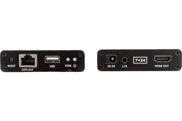 DEXLAN PROLONGATEUR KVM HDMI Full HD/ USB Zéro Latence 1080p 70m