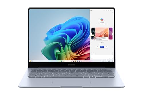 Samsung Galaxy Book4 Edge Snapdragon X1E-80-100 Ordinateur portable 35,6 cm (14") Écran tactile WQXGA+ 16 Go LPDDR5x-SDRAM 512 Go eUFS Wi-Fi 7 (802.11be) Windows 11 Pro Bleu