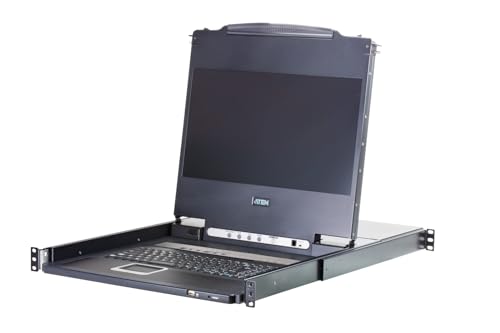 ATEN CL5708MW CONSOLE LCD 16/9e 17" 1080p  KVM 8 P VGA/USB