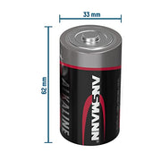 ANSMANN Piles alcalines 5015581  LR20 / D gaine de 4