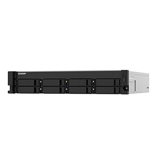 QNAP TS-832PXU-RP-4G 8-Bay rackmount NAS AL324 4Go DDR4 UDIMM RAM SATA 6Gb/s 2x 10GbE SFP+ 2x 2.5GbE 1x PCIe Gen2 x2 slot 250W