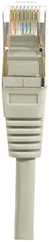 Cordon RJ45 catégorie 5e F/UTP gris - 0,7 m