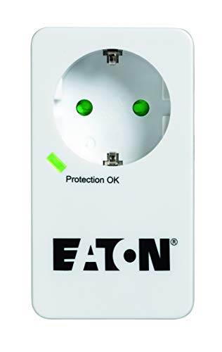 EATON Protection surtension - 4000 W - 1 sortie 220 - 250 V - Noir,Blanc (PB1TD)