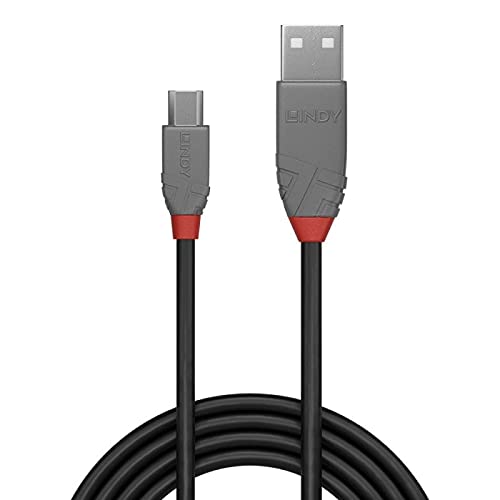 LINDY Câble USB 2.0 type A vers Micro-B Anthra Line 5m