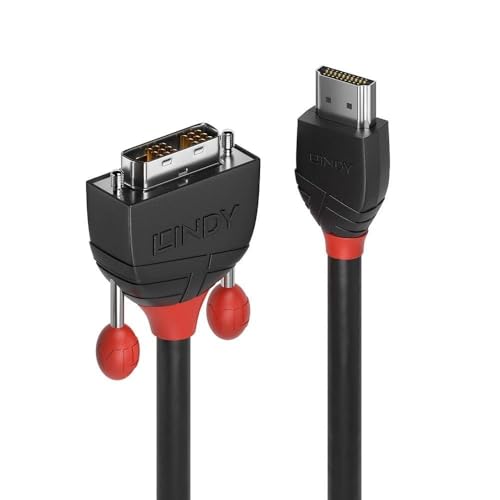 LINDY Câble HDMI vers DVI-D Black Line 1m