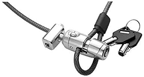 Dacomex câble antivol Clip-Câble à clé avec attache vis sécurisée