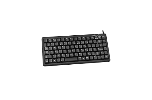 CHERRY Clavier compact G84-4100 USB/PS2 noir (Spain)