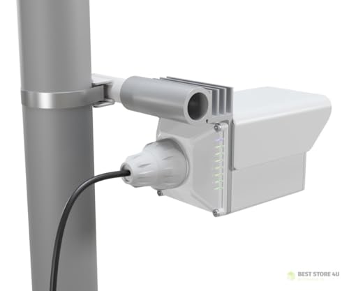 Mikrotik Wireless Wire Cube Pro 433 Mbit/s Blanc Connexion Ethernet, supportant l'alimentation via ce port (PoE)