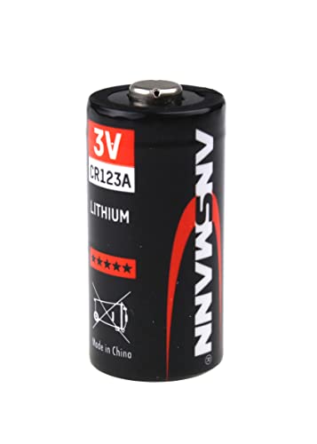 ANSMANN Piles lithium 5020012 CR123A blister de 1