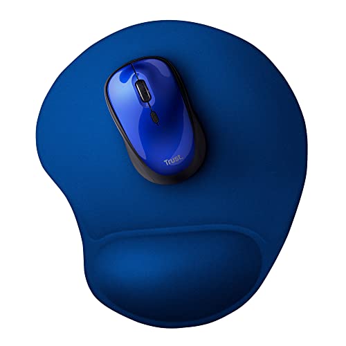 TRUST Tapis de souris ergonomique BIGFOOT - bleu