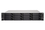 QNAP TL-R1200C-RP 12-bay 2U rackmount USB-C 3.1 Gen2 10Gbps JBOD expansion unit