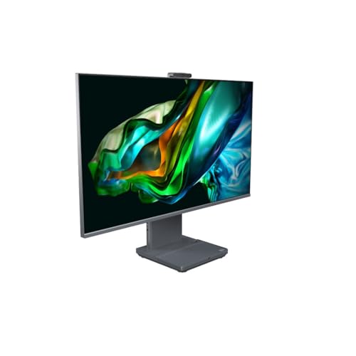 Acer Aspire S32-1856 Intel® Core™ i7 i7-1360P 80 cm (31.5") 2560 x 1440 pixels PC All-in-One 32 Go DDR4-SDRAM 1 To SSD Windows 11 Home Wi-Fi 6E (802.11ax) Gris